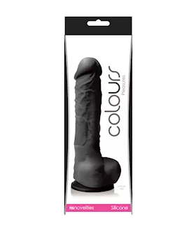 Colours Pleasure Suction Cup Dildo With Balls