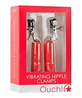 Ouch Vibrating Nipple Clamps