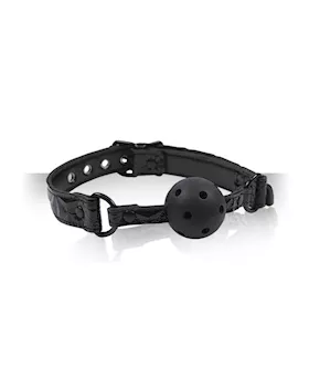 Sinful Black Ball Gag
