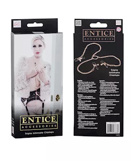 Entice Triple Intimate Clamps