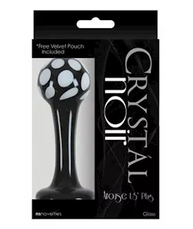 Crystal Noir Arouse Plug