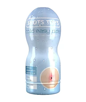 Shots Toys Easy Rider Cold Masturbator Anal