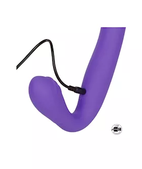 Rechargeable Silicone Love Rider Strapless Strap-on