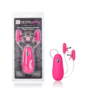 nipple play Vibrating Heated Nipple Teasers