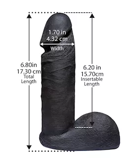 Vac-u-lock Code  Ur3 6 Inch  Realistic Dildo