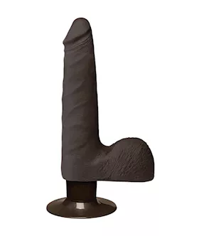 Realistic Cock Ur3 Vibrating 7 In Slim With Balls