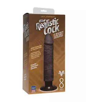 Realistic Cock Ur3 Vibrating 8 In