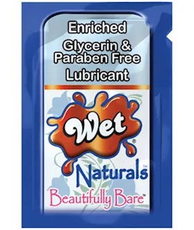 Wet Naturals Beautifull Bare Lubricant 3ml Sample
