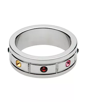 Jeweled Cock Ring- 195 Inch