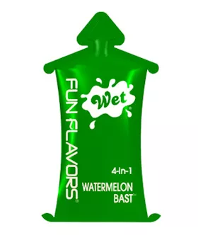 Wet Fun Flavors 4n1 Watermelon 10ml Pillow Pack