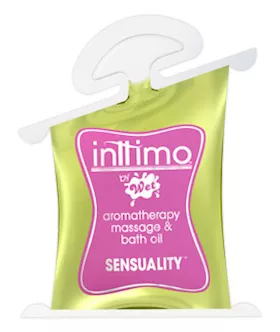 Inttimo By Wet Aromatherapy Massage And Bath Oil Sensuality 10ml Pillow Pack