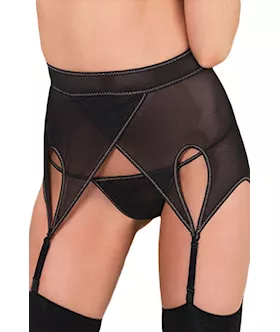 Mesh Garter Belt