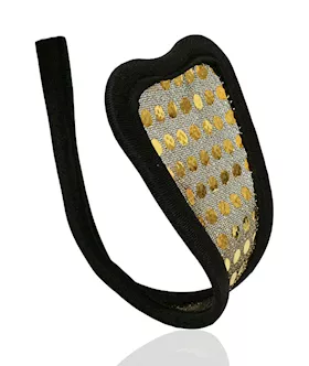 Gold Polka Dot C-string
