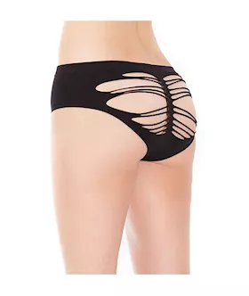 Seamless Slash Back Bikini Panty
