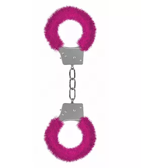 Beginners Handcuffs Furry Pink