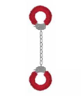 Ouch Beginner Furry Legcuffs
