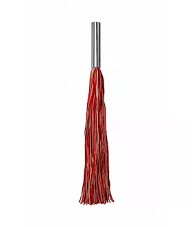 Leather Whip Metal Long