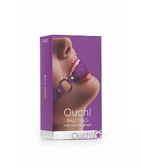 Gag Ball Purple