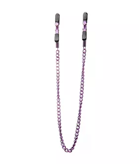 Adjustable Nipple Clamps Purple