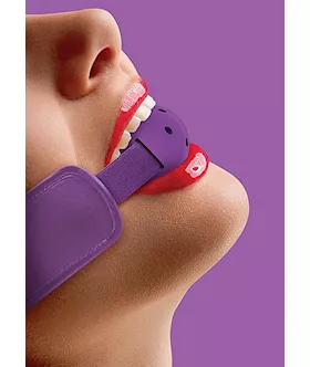 Brace Ball Gag Purple