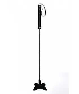 Butterfly Crop Pvc Black