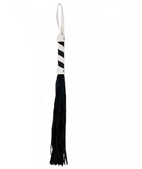Whip Suede Black White