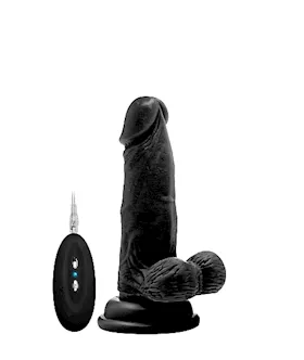 Vibrating Realistic Cock 6 With Scrotum