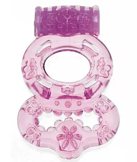 Super Enjoyable Vibrating Ring Purple