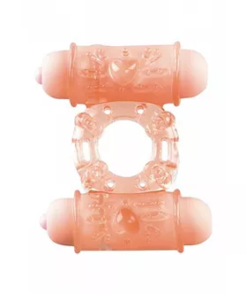 Double Vibrating Bullet Ring