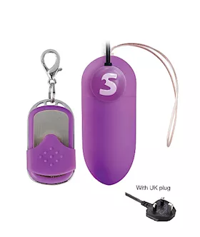 Rechargeable Egg Purple Uk Plug