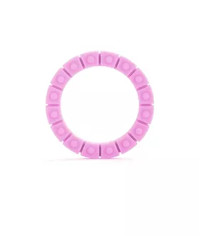 Silicone Love Wheel Large Pink
