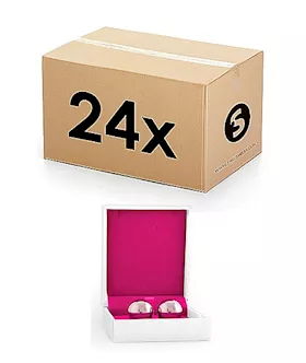 Ben Wa Balls Silver 24pcs In One Box