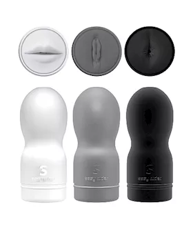 3 Deluxe Masturbator 3-pack