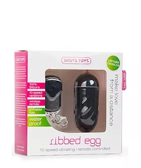 Ribbed Vibrating Egg