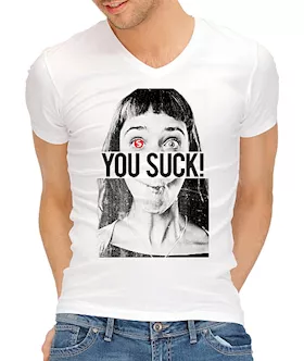 Funny Shirts You Suck L