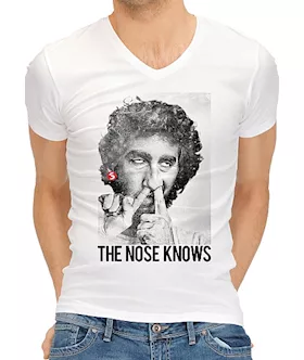 Funny Shirts The Nose Knows Xl