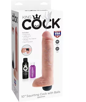 King Cock 10 Inch Squirting Cock