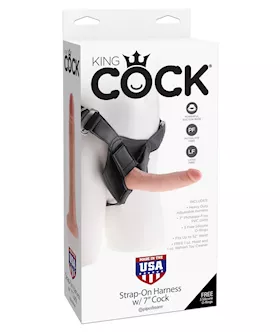 King Cock Strap-on Harness W 7 Cock
