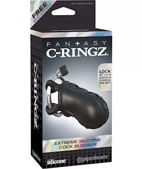 Fantasy C-ringz Extreme Silicone Cock Blocker