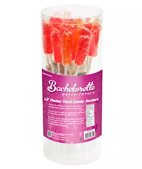 24 X Bachelorette Party Favors Lil Pecker Hard Candy Suckers