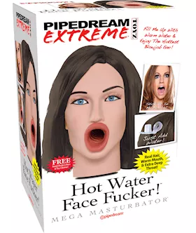 Pipedream Extreme Toyz Hot Water Face Fucker! Brunette