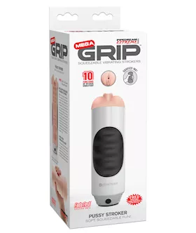 Pipedream Extreme Toyz Mega Grip Vibrating Stroker Pussy