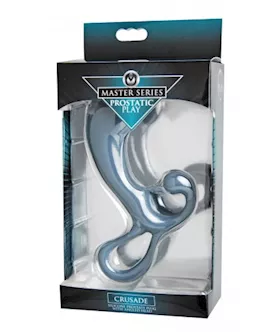 Prostatic Play Crusade Silicone Prostate Plug With Angled Head