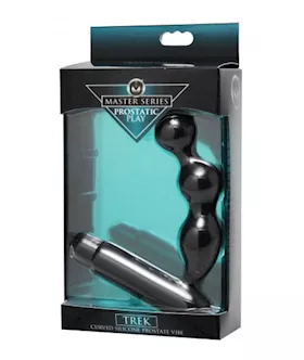 Curved Silicone Prostate Vibrator