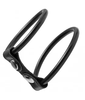 Double Cock Ring Harness