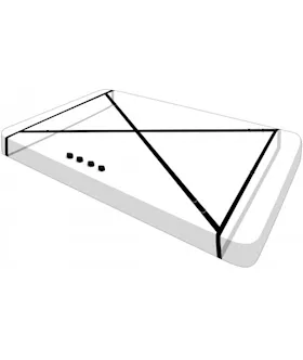 Interlace Over And Under The Bed Restraint Set