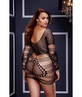 Longsleeve Lace Mini Dress Queen