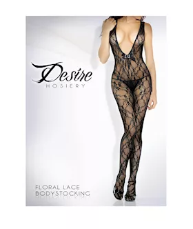 Floral Lace Bodystocking