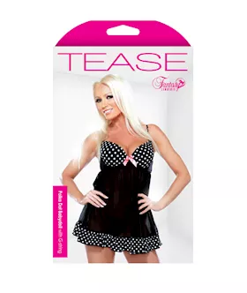 Polka Dot Babydoll & G-string