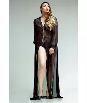 Lana Lace Dressing Gown